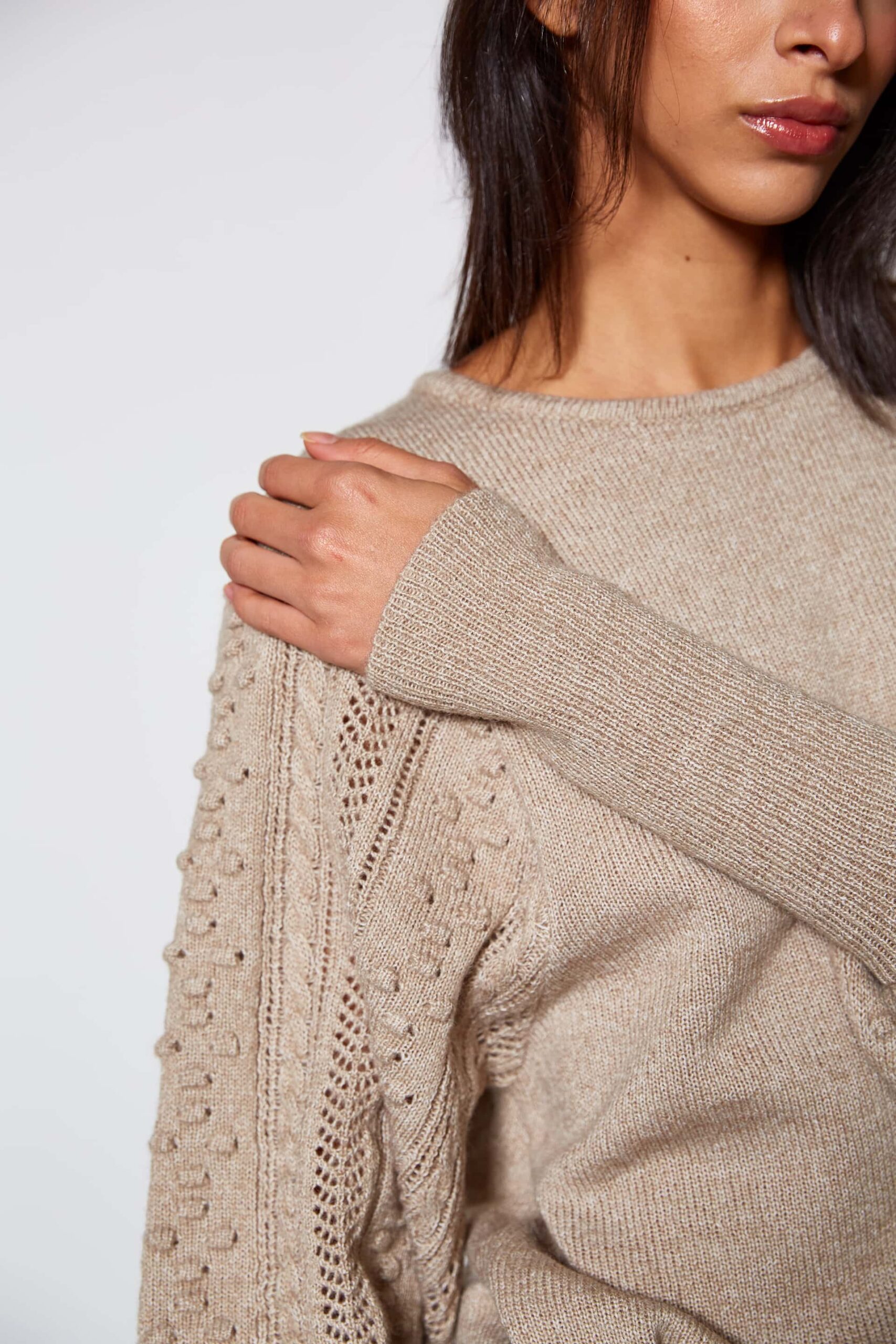 Fancy knit sweater